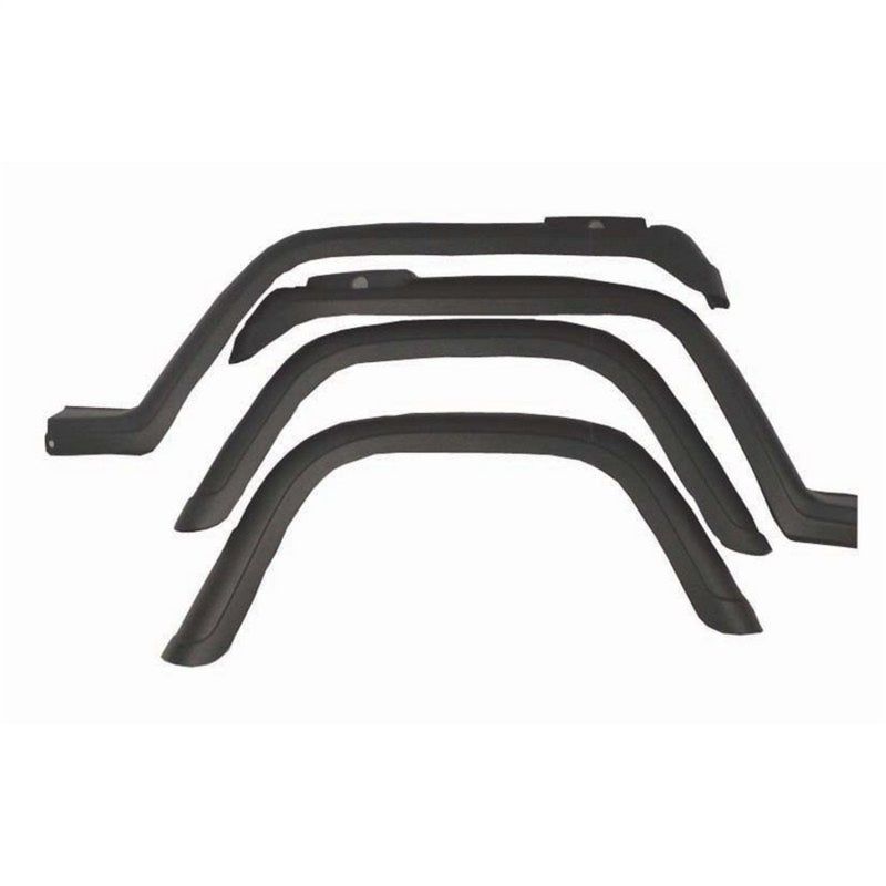 Omix 4-Piece Fender Flare Kit- 87-95 Jeep Wrangler YJ