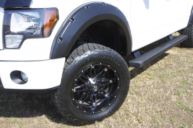 Lund 14-17 Toyota Tundra RX-Rivet Style Textured Elite Series Fender Flares - Black (4 Pc.)