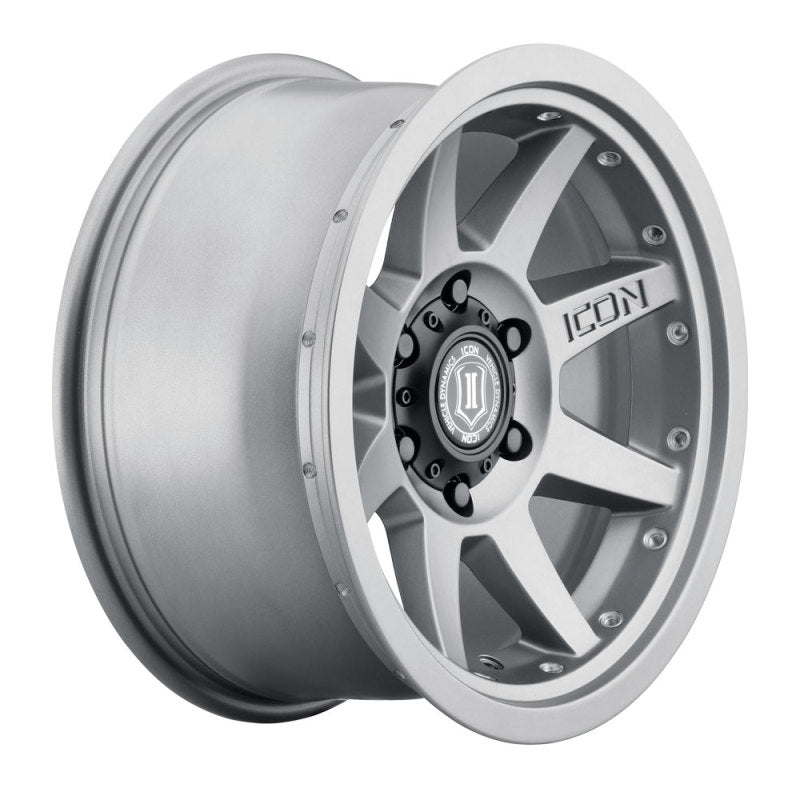 ICON Rebound Pro 17x8.5 5x4.5 0mm Offset 4.75in BS 71.5mm Bore Titanium Wheel