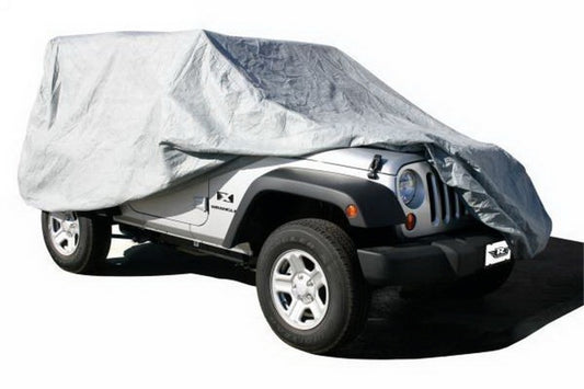 Rampage 2007-2018 Jeep Wrangler(JK) Car Cover - Grey