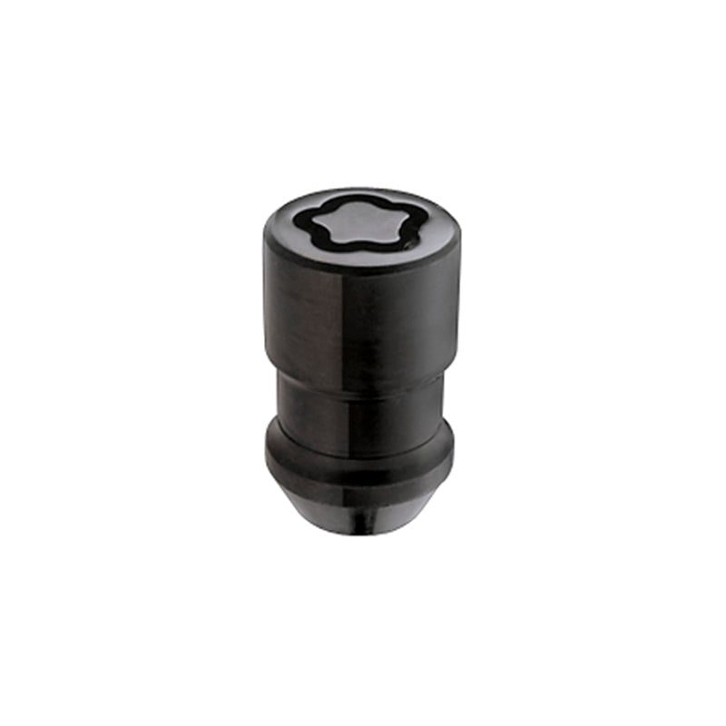 McGard Wheel Lock Nut Set - 5pk. (Cone Seat) M12X1.5 / 3/4 Hex / 1.46in. Length - Black