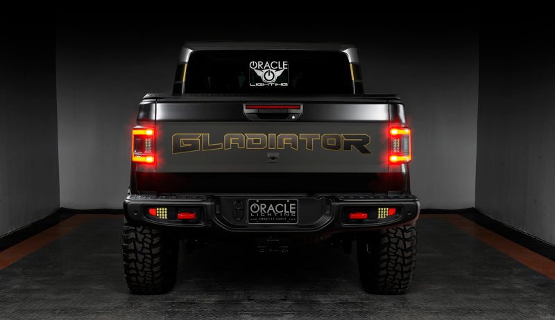 Oracle 2020+ Jeep Gladiator JT Flush Mount LED Tail Lights -  Tinted Lens SEE WARRANTY