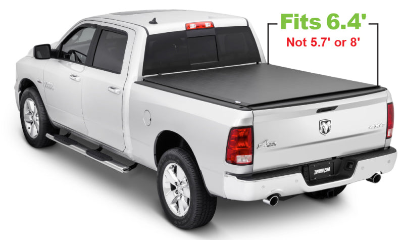 Tonno Pro 09-19 Dodge RAM 1500 6.4ft Fleetside Lo-Roll Tonneau Cover